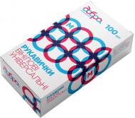 Рукавички вінілові ДОБРА ГОСПОДАРОЧКА стандартні р. M 50 пар/уп. білий